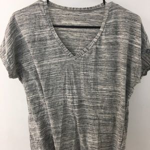 Grey v neck T-shirt